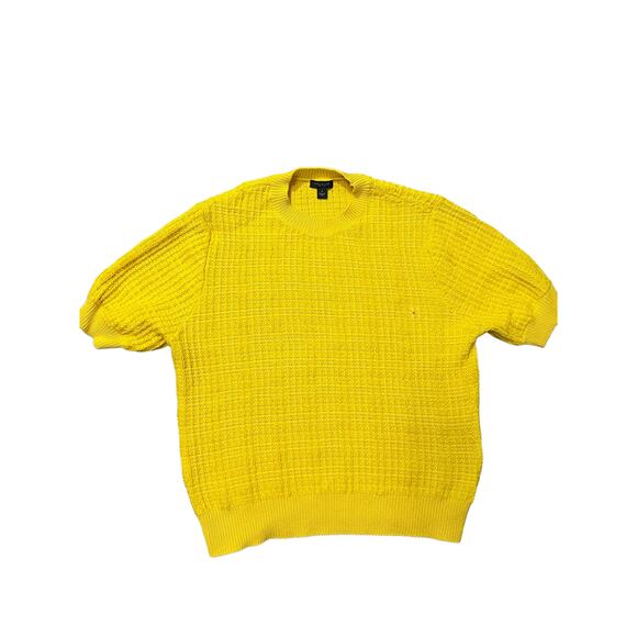 Ann Taylor Yellow Short Sleeve Sweater NWT - Picture 10 of 15